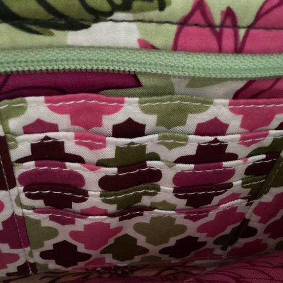 Vera Bradley Hello Dahlia Mini Hipster Crossbody Shoulder Bag - Picture 10 of 12